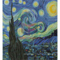 The Starry Night by Van Gogh Hand Cut Crystal Art Mosaic (CFD231)